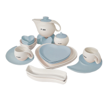 سرویس صبحانه خوری 17 پارچه مدل قلبی