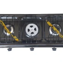 اجاق گاز سه شعله رومیزی پولاد گاز