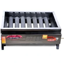 کباب پز 7 شعله استیل پولاد گاز