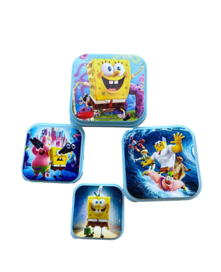 ظرف غذا 4 پارچه طرح درا 807 تاپکو