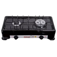 اجاق گاز دو شعله رومیزی پولاد گاز