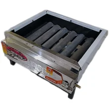 کباب پز 6 شعله استیل پولاد گاز