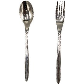 قاشق و چنگال بیزانس استیل مدل اروپایی کد 02