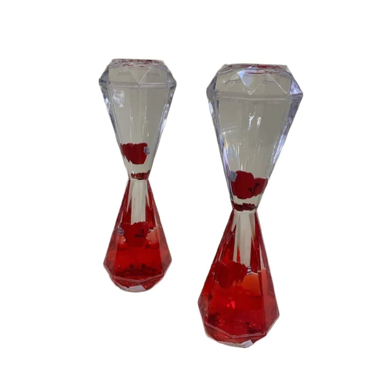 Diamond design oil clock (4)