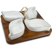 اردو خوری لیمون رویال 4 خانه لب طلا کد 319