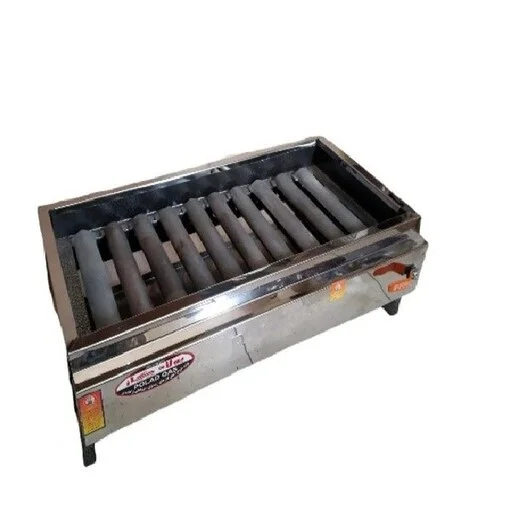 کباب پز 9 شعله استیل پولاد گاز