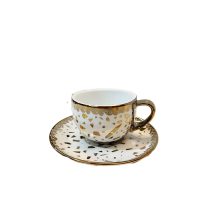 فنجان و نعلبکی قهوه خوری کاپوچینو 12 پارچه ساوارز مدل افرا