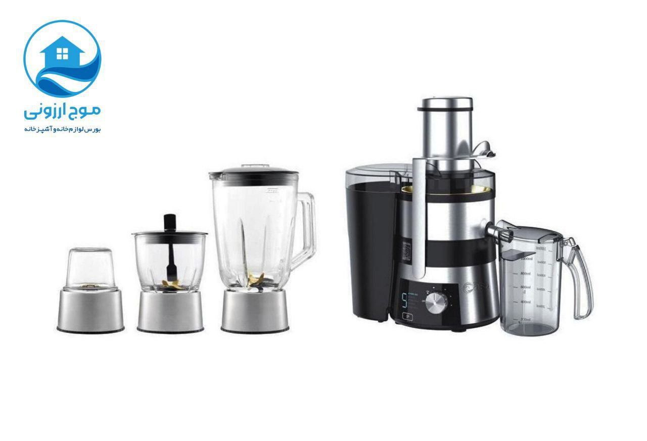 آبمیوه گیری لمسی ولومی 4 کاره سوپرکاسا مدل 501