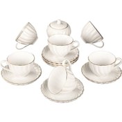 سرویس چای خوری 14 پارچه لیمون مدل 504 کارمن