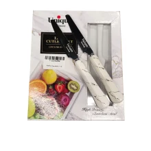 چاقو میوه خوری دسته سرامیکی یونیک کد 6052