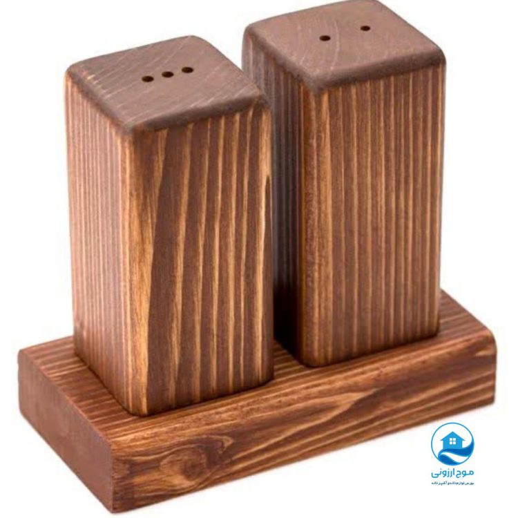 ست رومیزی چوبی 3 پارچه مدل جنگل 3