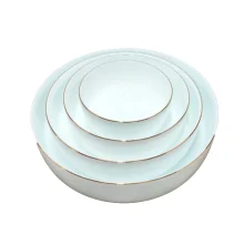 سرویس 4 پارچه آرکوپال دیلایت مدل گرد لب طلا کد 401