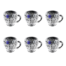 فنجان مدل آکوامارین بسته 6 عددی