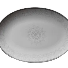 دیس بیضی بزرگ چینی مقصود طرح ژینوس