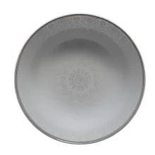 کاسه سالاد گرد چینی مقصود طرح ژینوس