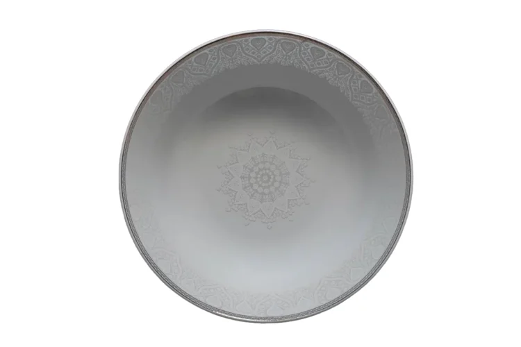 کاسه سالاد گرد چینی مقصود طرح ژینوس