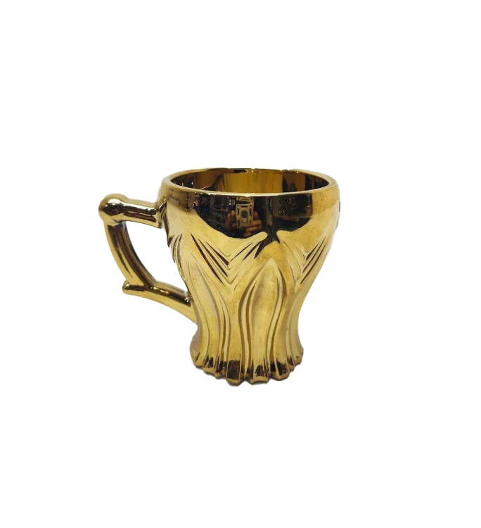 استکان فنجان تمام طلا نوری تازه مدل ویلا 6 عددی