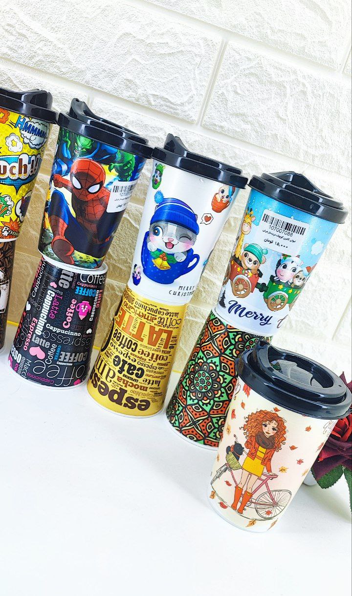 لیوان کالین درب دار عرش