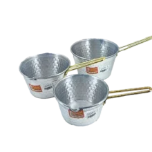 شیرجوش چکشی تک دسته طلایی روحی شفق