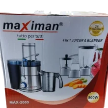 آبمیوه گیری ولومی 4 کاره مکسی من مدل 2003