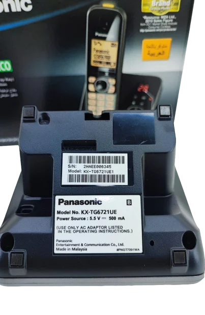 تلفن بی سیم کد 6721 پاناسونیک