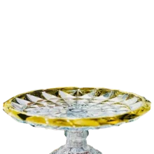 شیرینی خوری لب طلا آکوامارین