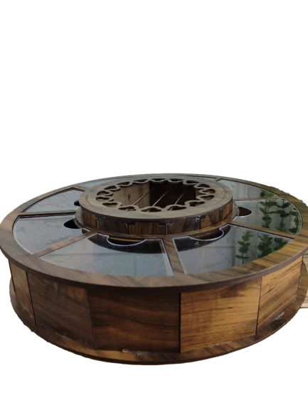 تی بگ گرد 8 خانه چوبی