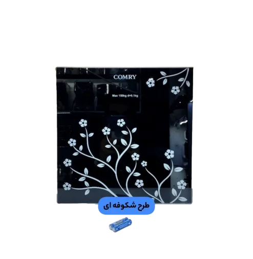 ترازو وزن کشی دیجیتالی طرح شکوفه کمری