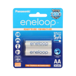باتری قلمی قابل‌ شارژ پاناسونیک مدل eneloop BK-3MCCE/2BT بسته‌ی 2 عددی