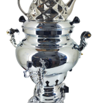 سماور ۴ منظوره بدون کوره با قوری