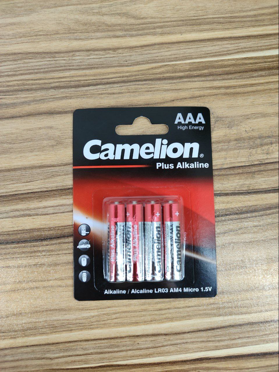 باتری کملیون نیم قلمی پلاس آلکالاین