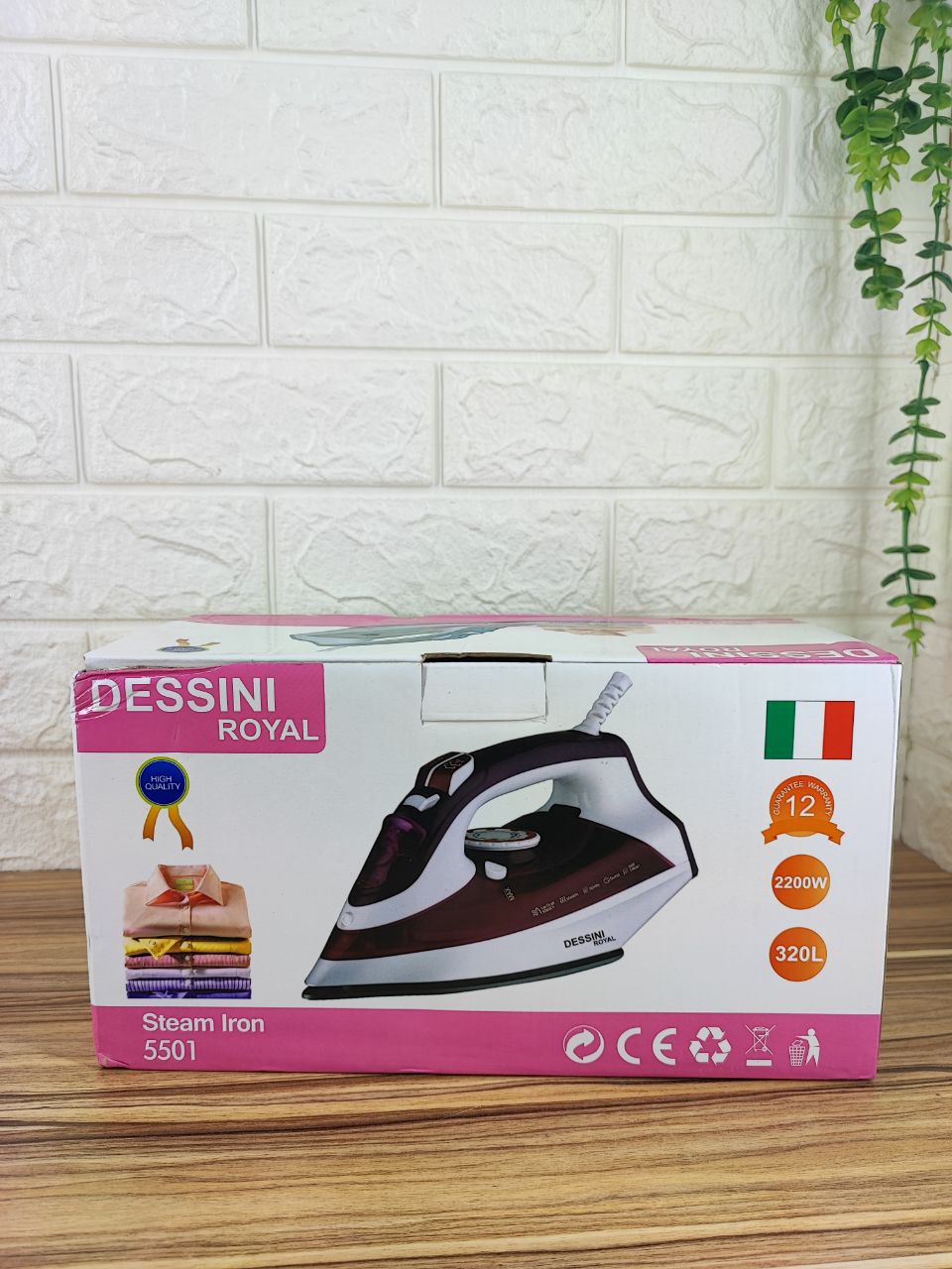 اتو بخار دسینی مدل 5501