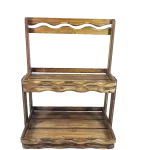 استند دو طبقه چوبی جانان