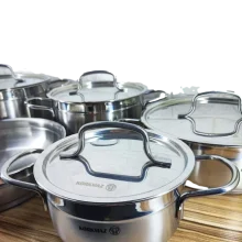 سرویس قابلمه 9 پارچه استیل مدل A-1900 کرکماز