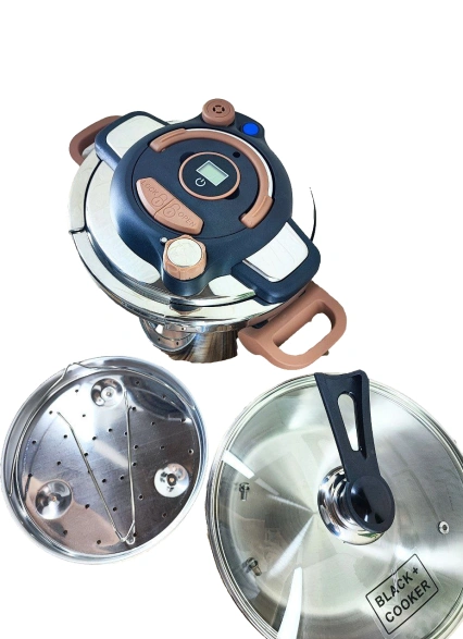 زودپز دوقلو 5 و 7 لیتر بلک کوکر