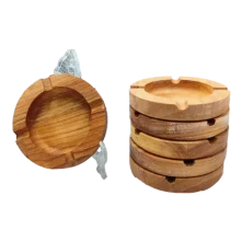 زیر سیگاری گرد راش