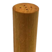 نمکدان چوبی راش طرح ستین