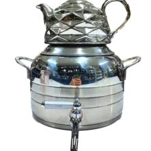 کتری قوری نقره ای کیمیا