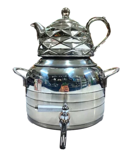 کتری قوری نقره ای کیمیا کتری قوری نقره ای کیمیا