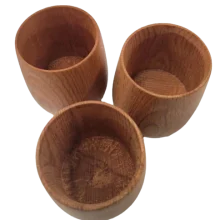 لیوان چوبی راش