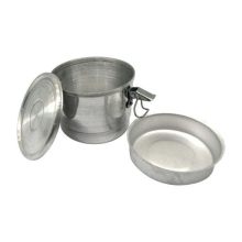 ظرف غذا روحی تکی دو طبقه مدل قفل دار سایز کوچک