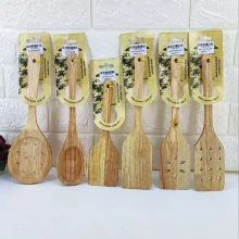سرویس کفگیر 7 عددی مدل چوبی
